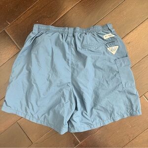 Columbia PFG Omni-Shade Shorts 6" Mens Medium Blue Swim Trunks